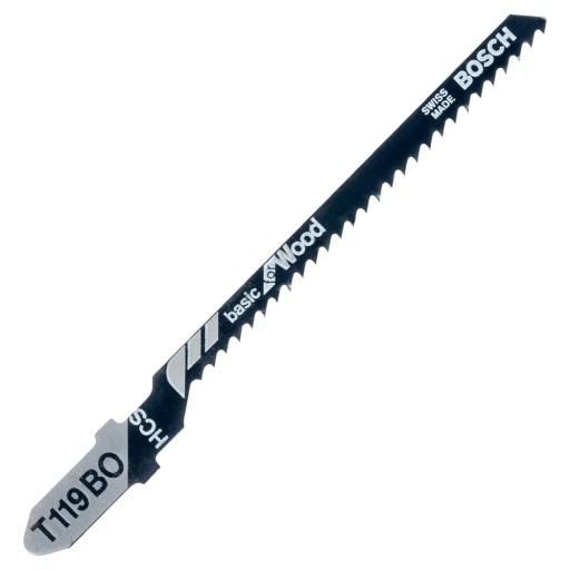 Pílový kotúč do priamočiarej píly Bosch Wood T 119 BO, 2 ks