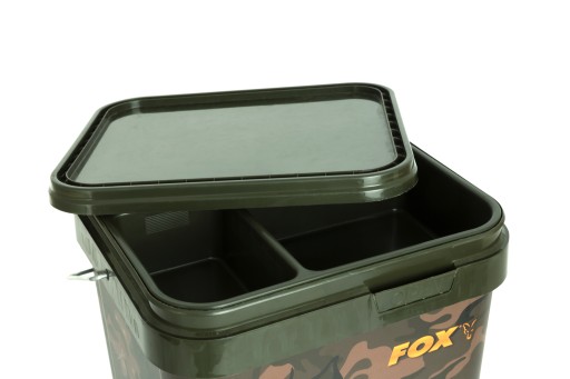 Fox Camo Square ZÁSOBNÍK, ZÁSOBNÍK na vedro na líšku 10 l