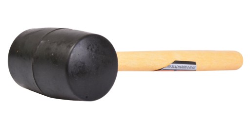 KLADIVO GUMOVÉ 0,45kg RÚČKA DREVENÁ