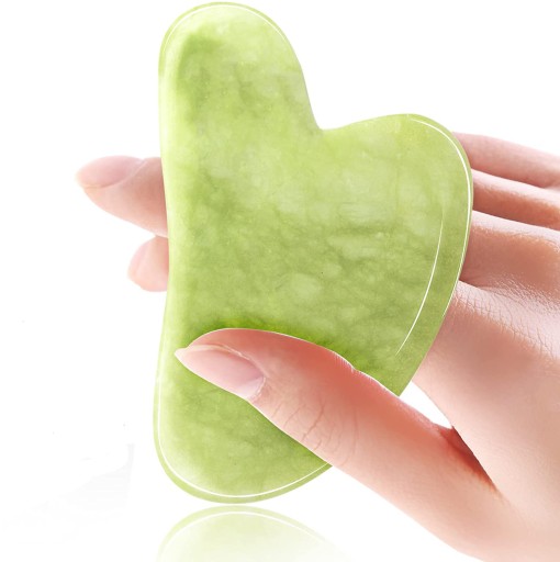 Gua Sha KAMEŇ PRE MASÁŽ CELÉHO TELA TVÁR SKUTOČNÝ JADE - SILNÝ
