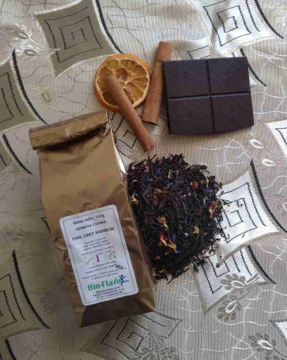 Earl Grey Rainbow čierny čaj 100g Bio-Flavo