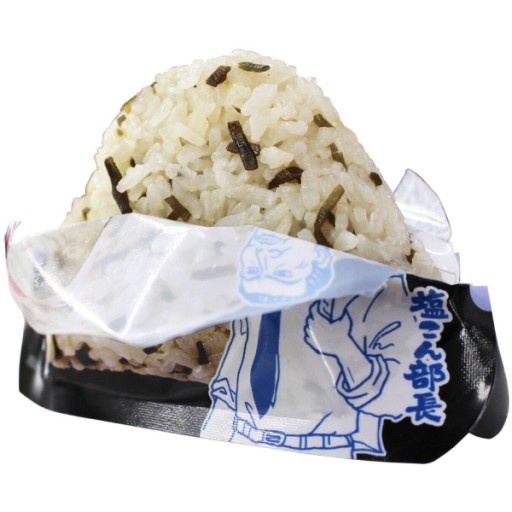 Pocket Onigiri Kombu, instantná ryžová guľa s dusenými riasami 42g - Onisi