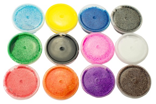 Magická gulička penová hlina 12x15g s 3 kolieskami