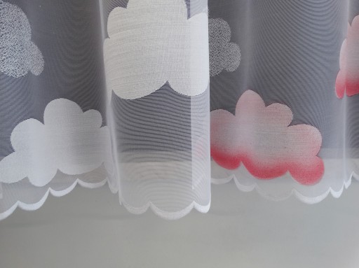 MG CLOUD CLAURTAIN malina 33982 výška 160cm 0,5m pol.