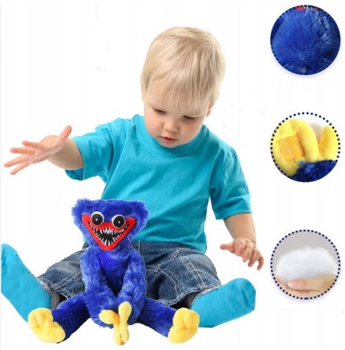 HUGGY WUGGY MASKOT HAGI ŁAGI POPPY PLAYTIME 42 cm