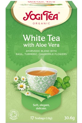 Biely čaj s aloe BIO (17 x 1,8 g) 30,6 g Yo