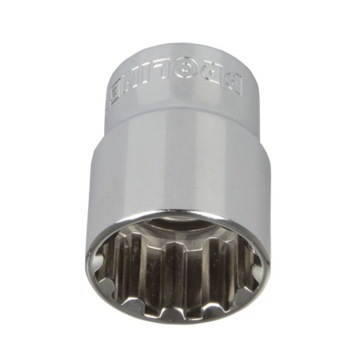 Zásuvky 1/2 SPLINE 8-32mm E10-E24 Proline 18500