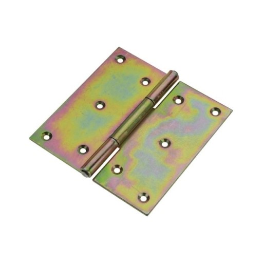 PÁNT STAVEBNÝ POZINKOVANÝ ZBB0 žltý 115x115X2,0 mm