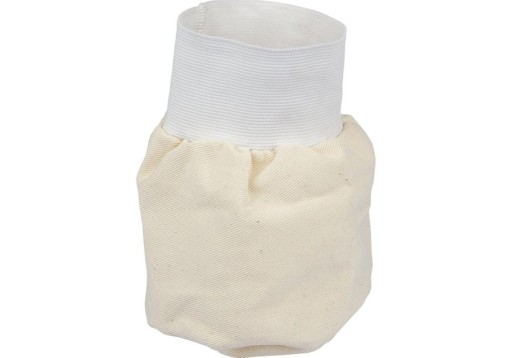1,2 l bavlnené filtračné vrecko s elastickým pásom na pohár na filtráciu vínnych likérov