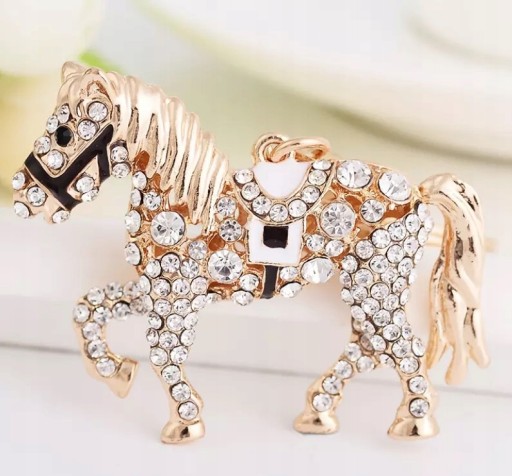 KRÚŽOK NA KĽÚČENKU Kôň Kôň Kôň kamienky Keychain