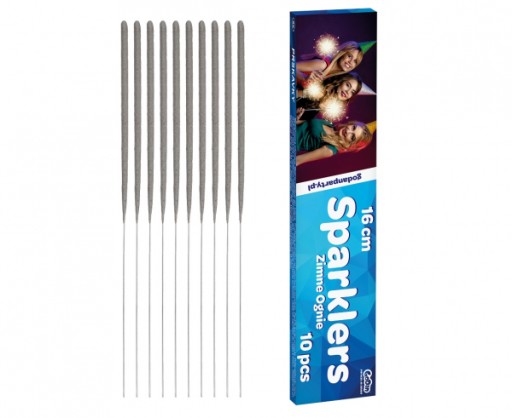 STUDENÉ SPARKLERY 16 CM BALENIE 10 GODAN