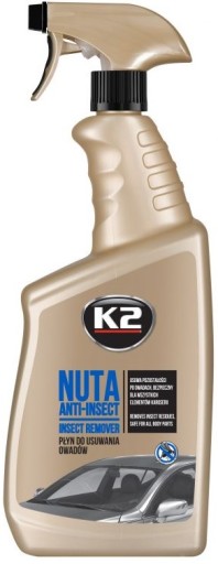K2 NUTS PROTI HMYZU ODSTRAŇOVAČ HMYZU ČISTENIE HMYZU UMÝVANIE