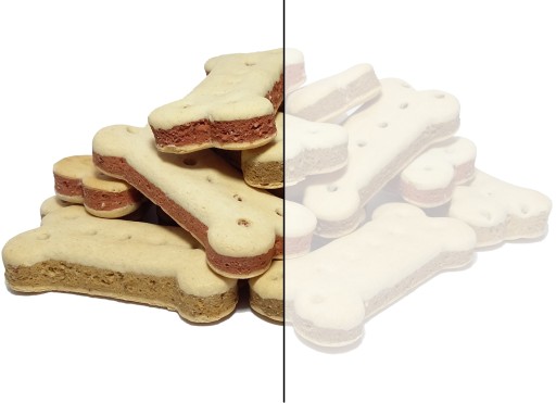 MACED Cookies Sandwich MIX príchutí 500g Chrumkavá chutná pochúťka pre psov