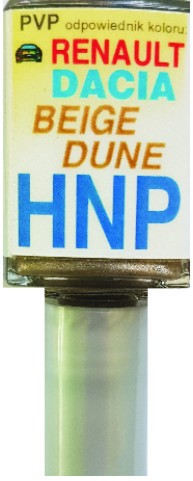 RENAULT DACIA HNP BÉŽOVÁ DUNOVÁ FARBA TESTOVACIA ARA