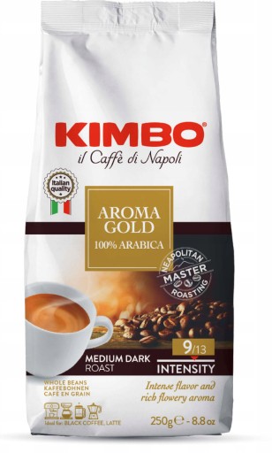 Zrnková káva Kimbo Aroma Gold 250g
