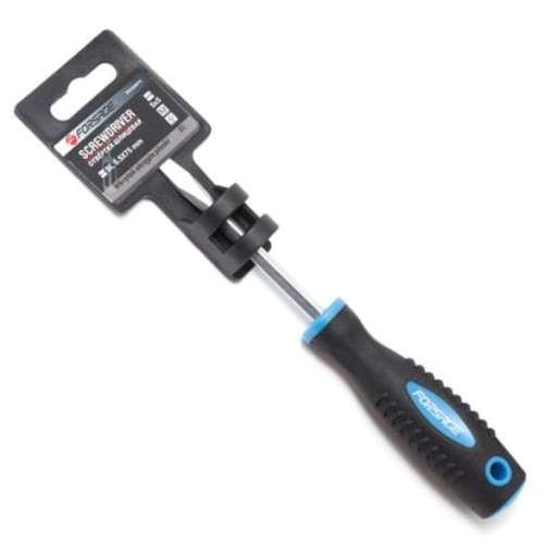 Plochý skrutkovač Magnetický dlhý skrutkovač SL6,5x125mm CR-V Forsage