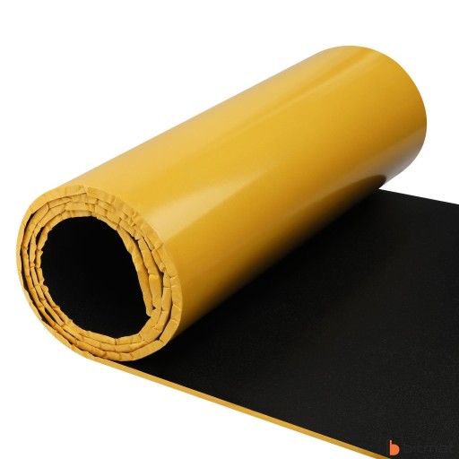 ZVUKOVÁ PENOVÁ PODLOŽKA PRE MASKY 15 mm 25x100 cm WAW s čiernym kotúčom filtra