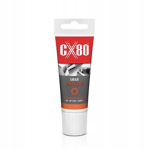 CX80 COOPER GREASE Medený tuk na brzdy a zadreté skrutky 40g