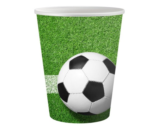 FUTBALOVÝ PAPIEROVÝ POHÁR 6 KUS GODAN