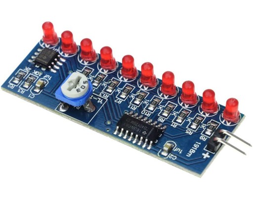 Tečúca voda LED SMD NE555+CD4017 DIY KIT systém