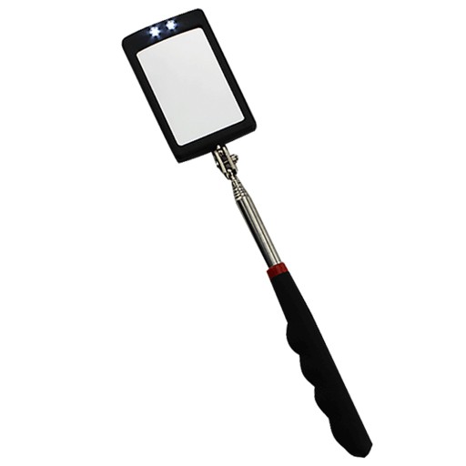 TELESKOPICKÉ KONTROLNÉ ZRKADLO + LED BATERKA
