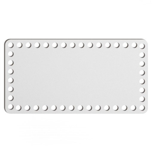 biely základný košík dno 13x25cm HDF obdĺžnik