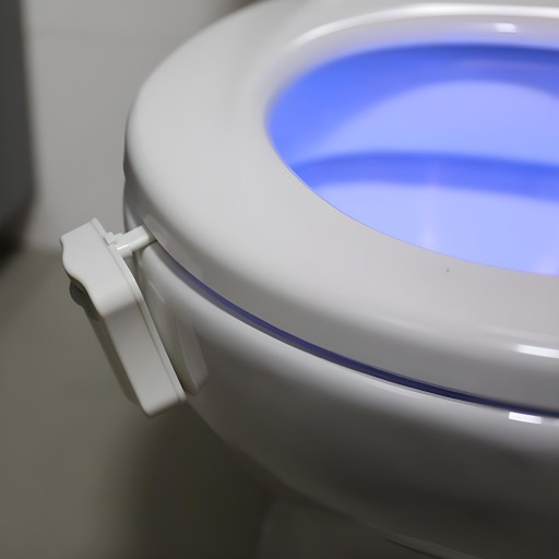 LED LAMPA PRE WC, SENZOR POHYBU A SVETLA