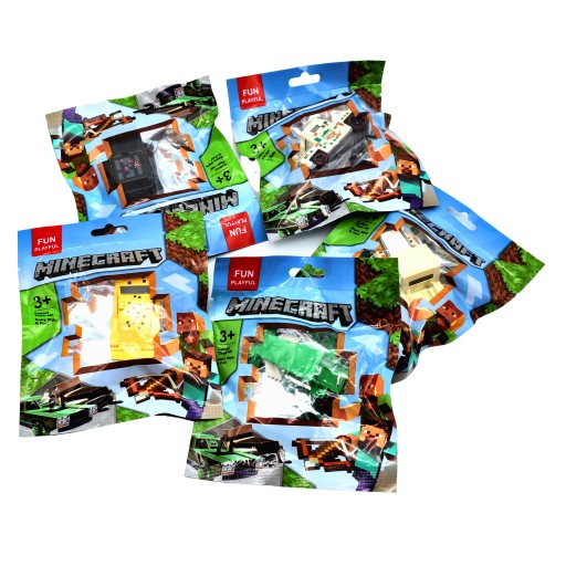 MINECRAFT KOVOVÉ FÓRKY TAŠKOVÉ ZLIATINÉ PRUŽINY
