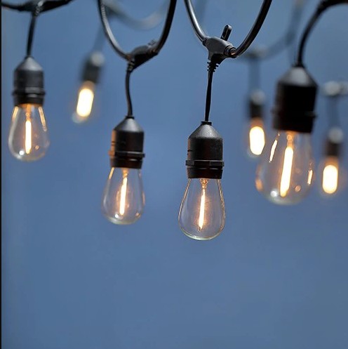 Retro Edison LED žiarovka 1W ST45 E27 2300K teplá