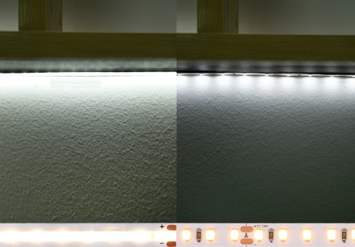 COB LED pásik 12V 1 meter 9W LED NEON PREMIUM rad