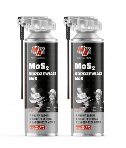 MA Professional MoS2 odstraňovač hrdze 500ml