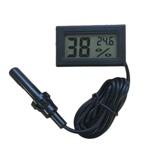 Digitálny elektronický teplomer vlhkomer so sondou