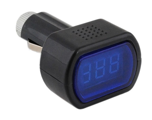 Voltmeter Autometer Zásuvka zapaľovača cigariet