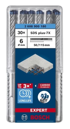 BOSCH SDS PLUS-7X EXPERT VRTAČKA 6 x 50/115