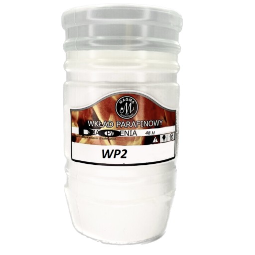 Parafínová vložka do sviečky 2 dni 48H 10,5cm WP2