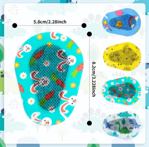 5x náplasť na oči Obturator PAD EYE Happy Fun Pack REGULAR