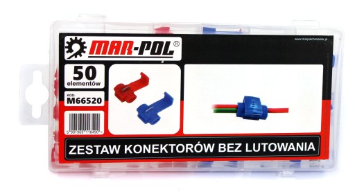 RÝCHLOKONEKTORY ELEKTRICKÉ SVORNÉ KONEKTORY 50 ks.