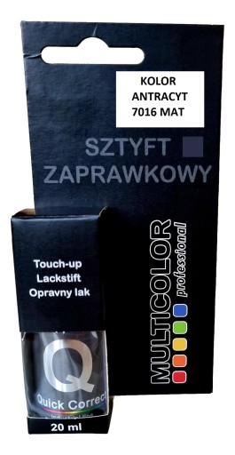 TOUCHUP POLISH ANTRACITE 7016 MATTE 20 ml