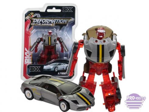 Deformačná hračka robotického auta