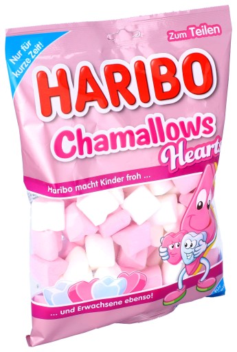 Haribo Chamallows Hearts Marshmallows 200g