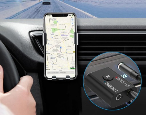 VYSIELAČ BLUETOOTH 5.0 PRIJÍMAČ + VYSIELAČ 2v1