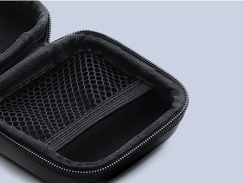 UGREEN puzdro, box na slúchadlá 8 cm x 8 cm čierne (40816)