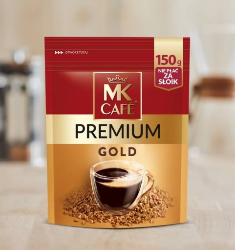 MK Cafe Premium Gold instantná káva 150g