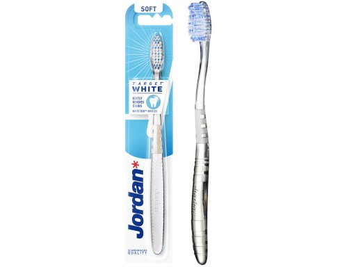 Jordan Target White Soft manuálna zubná kefka