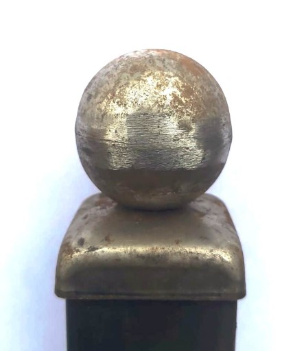 strešná krytka na stĺpik 40x40mm s guľou 40mm