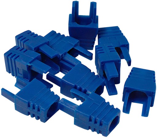 Vnútorný kryt Zástrčka RJ45 modrá ALANTEC 10 ks