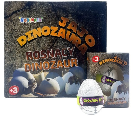 Dinosaurus vo vajci DINOSAURY VAJCIA RASTÚCE z vajíčka