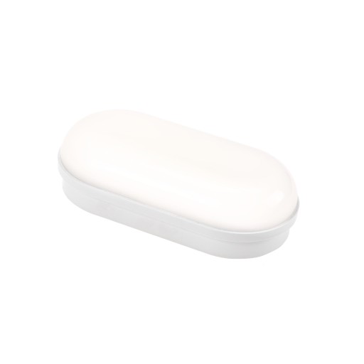 Prisadené LED svietidlo 8W IP54, biele, neutrálne oválne
