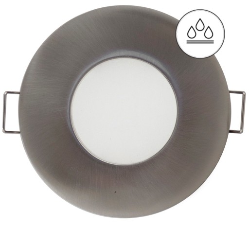 Hermetické svietidlo IP44 + LED podhľad GU10 3W