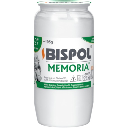 Vložka do olejovej sviečky Bispol Memoria WO2 2 dni